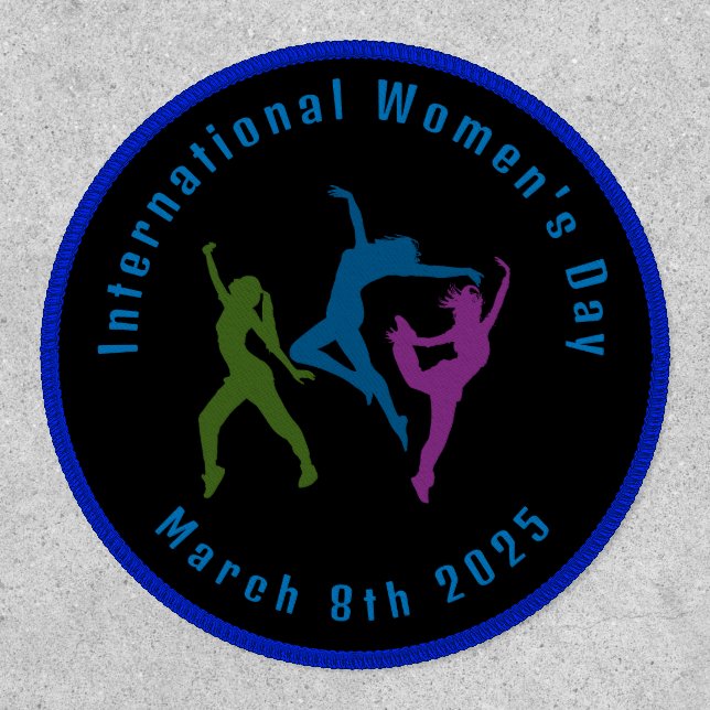Colorful International Women's Day Patch (Front)