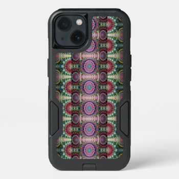 Colorful Intricate Geometric Pattern Iphone 13 Case by skellorg at Zazzle
