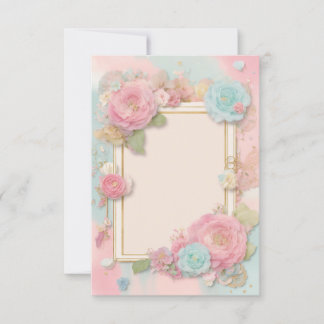 Colorful Invitations For Relative & Friends