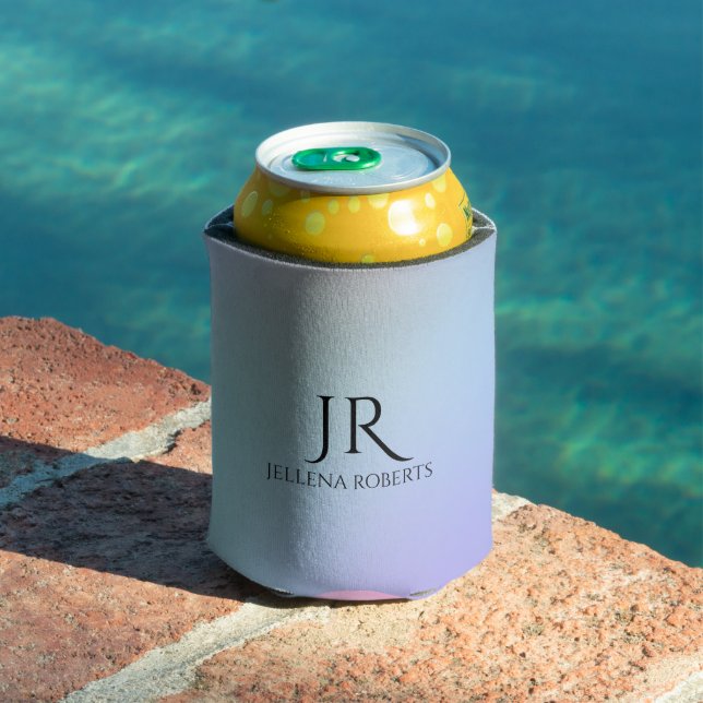 Colorful iridescent background can cooler (In Situ Pool)