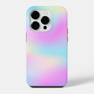 Colorful iridescent background iPhone 14 pro case