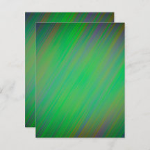Colorful Iridescent Blank Card for Customization
