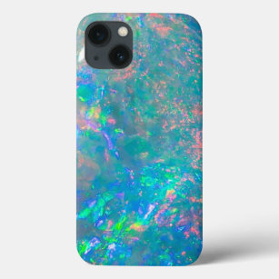 Colorful Iridescent Opal   Abstract Phone Case