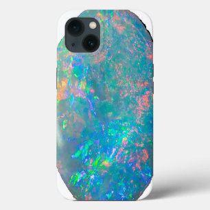 Colorful Iridescent Opal   Abstract Phone Case