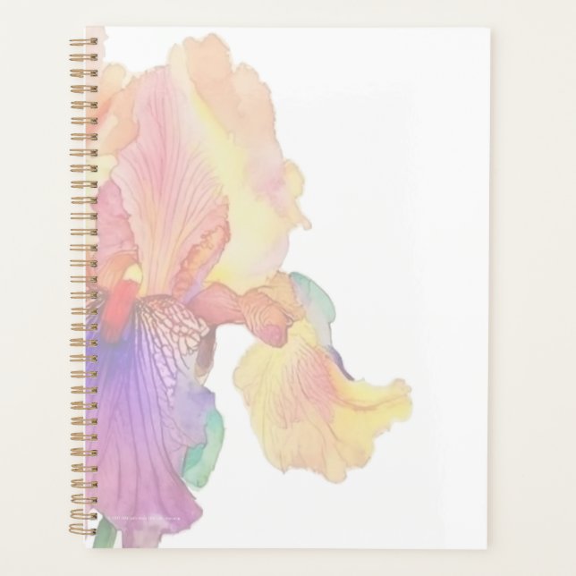 Colorful Iris Planner (Front)