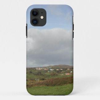 Colorful Irish Village Scene. iPhone 11 Case