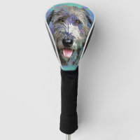 Colorful Irish Wolfhound Artwork