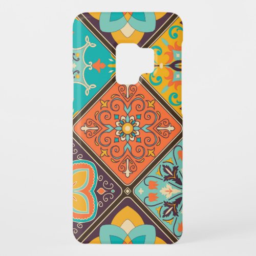Colorful Islamic_inspired patchwork tile Case_Mate Samsung Galaxy S9 Case