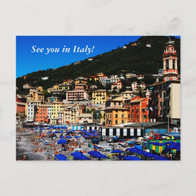 Colorful Italy Postcard (Front)