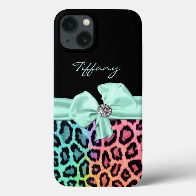 Colorful Jaguar Print  Case-Mate iPhone Case (Back)