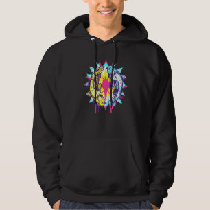 Colorful Japanese Koi Fish Carp Nishikigoi Hoodie