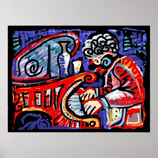 *Colorful Jazz* Poster (Front)