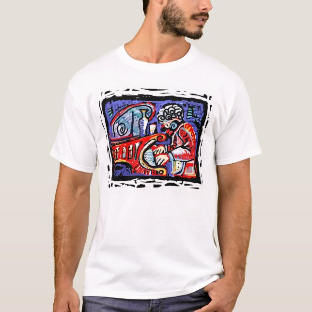 Colorful Jazz T-Shirt (Front)