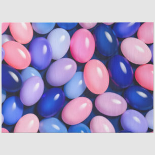 Colorful Jelly Bean Art Tissue Paper