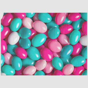 Colorful Jelly Bean Art Tissue Paper