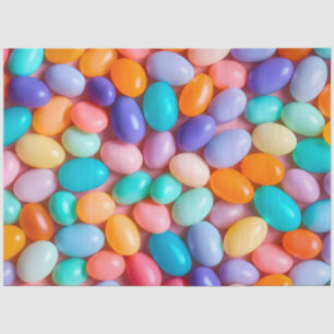Colorful Jelly Bean Art Tissue Paper