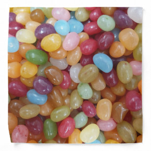 Colorful Jelly Beans Bandana