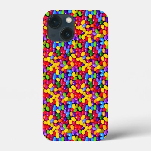 Colorful jelly beans iPhone 13 mini case