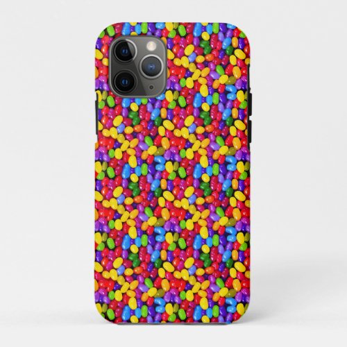 Colorful jelly beans iPhone 11 pro case