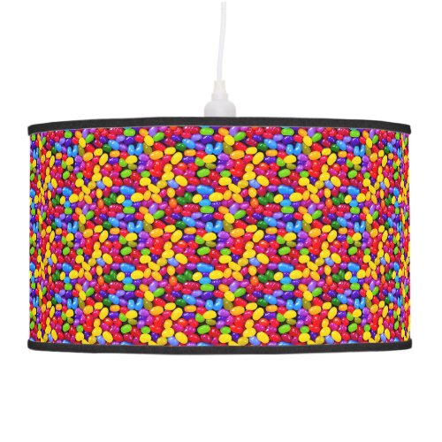 Colorful jelly beans ceiling lamp