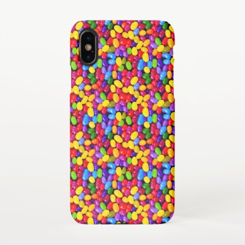 Colorful jelly beans iPhone x case