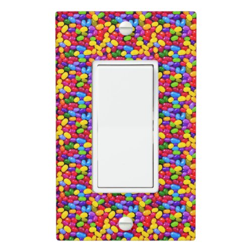 Colorful jelly beans light switch cover