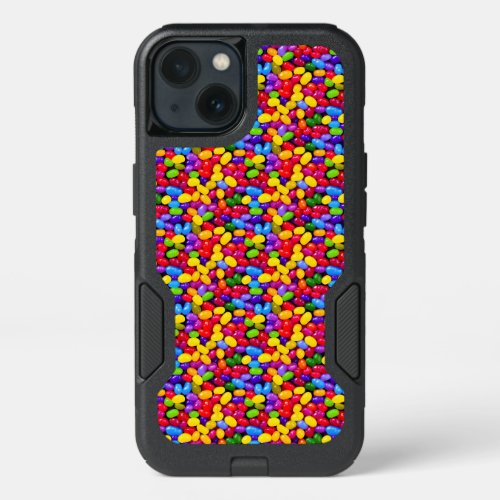 Colorful jelly beans iPhone 13 case