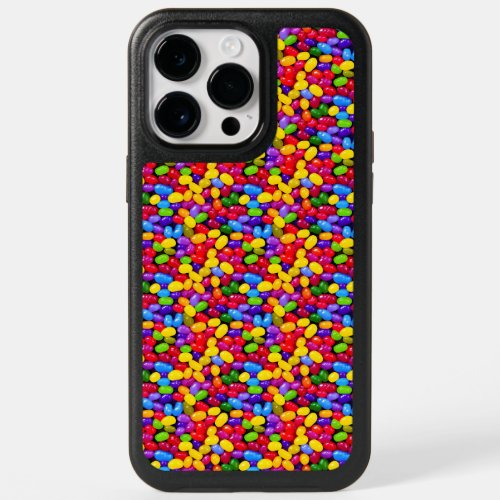 Colorful jelly beans OtterBox iPhone 14 pro max case