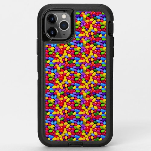 Colorful jelly beans OtterBox defender iPhone 11 pro max case