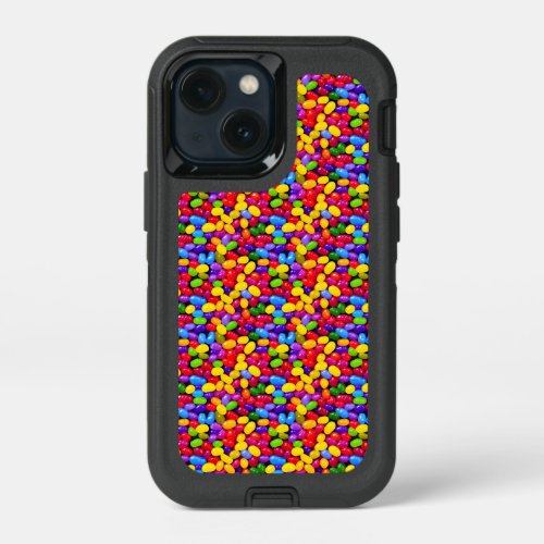 Colorful jelly beans iPhone 13 mini case