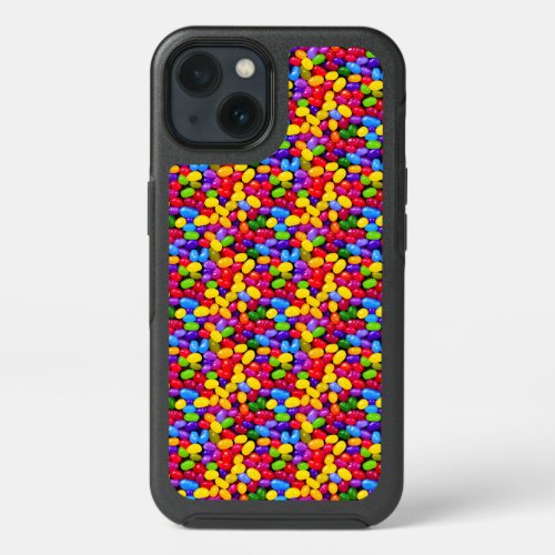 Colorful jelly beans iPhone 13 case