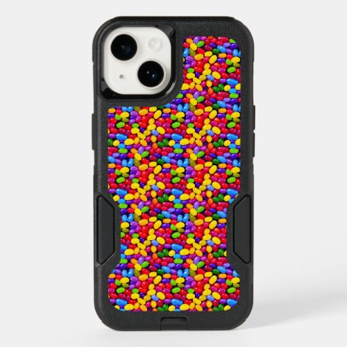 Colorful jelly beans OtterBox iPhone 14 case