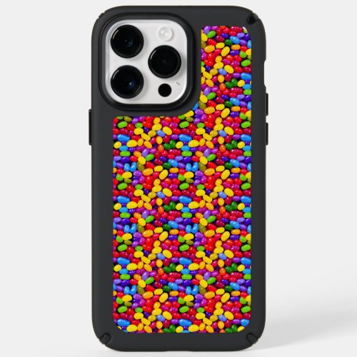 Colorful jelly beans speck iPhone 14 pro max case