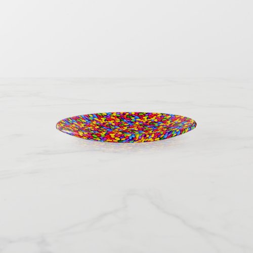 Colorful jelly beans trinket tray