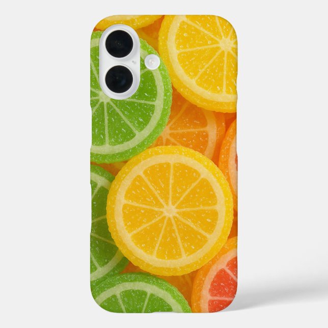 Colorful Jelly Citrus Candy Slice Case-Mate iPhone Case (Back)