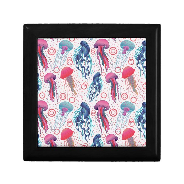 Colorful Jelly fishes Gift Box (Front)