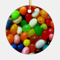 Colorful Jellybean Easter Candy Ornament