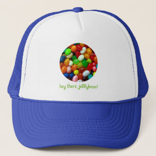 Colorful Jellybean Easter Candy Trucker Hat