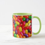 Colorful Jellybean Pattern Mug at Zazzle