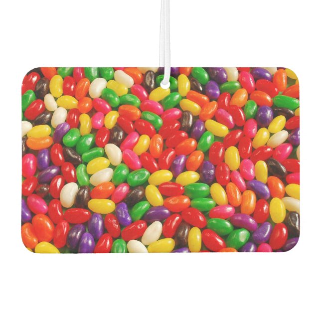 Colorful jellybeans air freshener (Front)