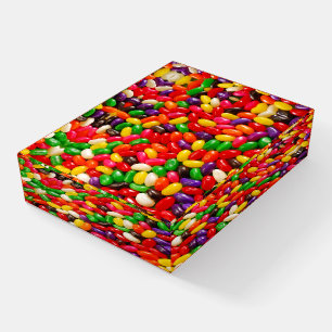 Colorful jellybeans candy paperweight