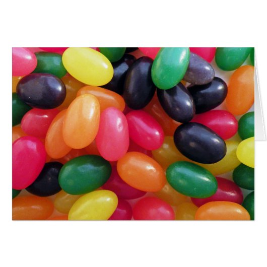 Colorful Jellybeans Cards (Front Horizontal)