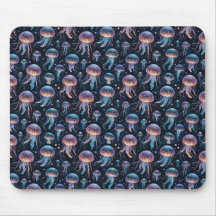 Colorful Jellyfish Ocean Mousepad – Whimsical Sea