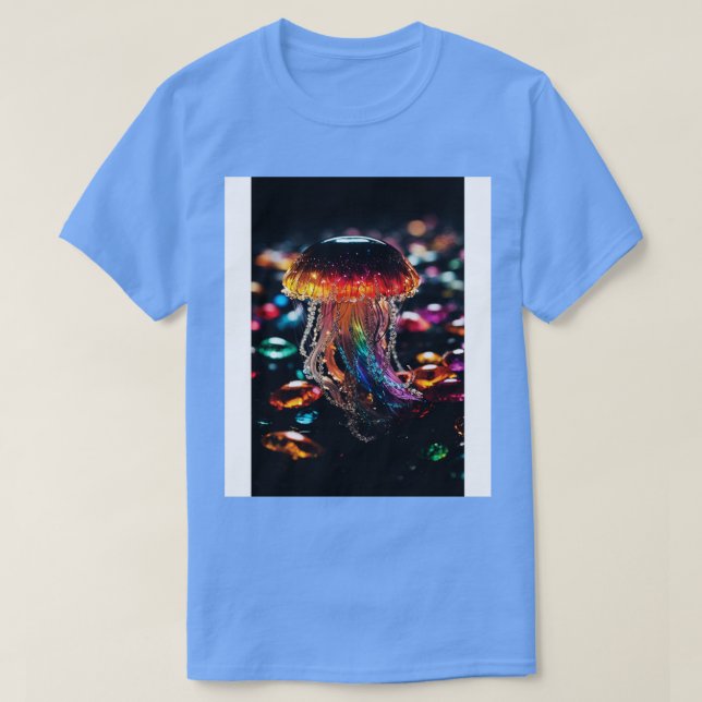 colorful jellyfish T-Shirt (Design Front)