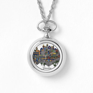 Colorful Jerusalem Ceramic Watch