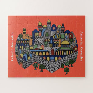 Colorful Jerusalem Jigsaw Puzzle