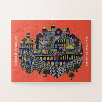 Colorful Jerusalem Jigsaw Puzzle