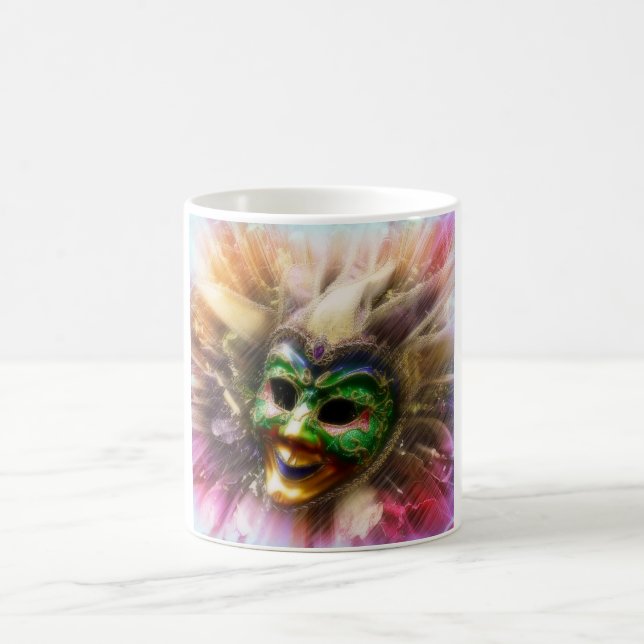 Colorful Jester Coffee Mug (Center)