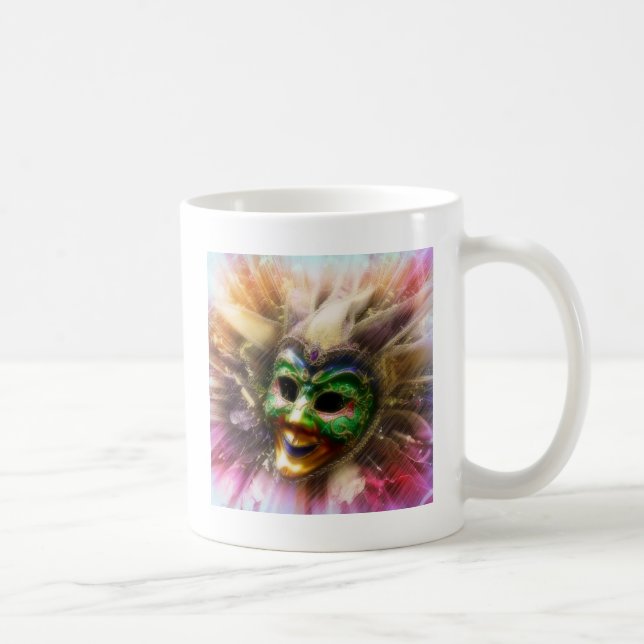 Colorful Jester Coffee Mug (Right)