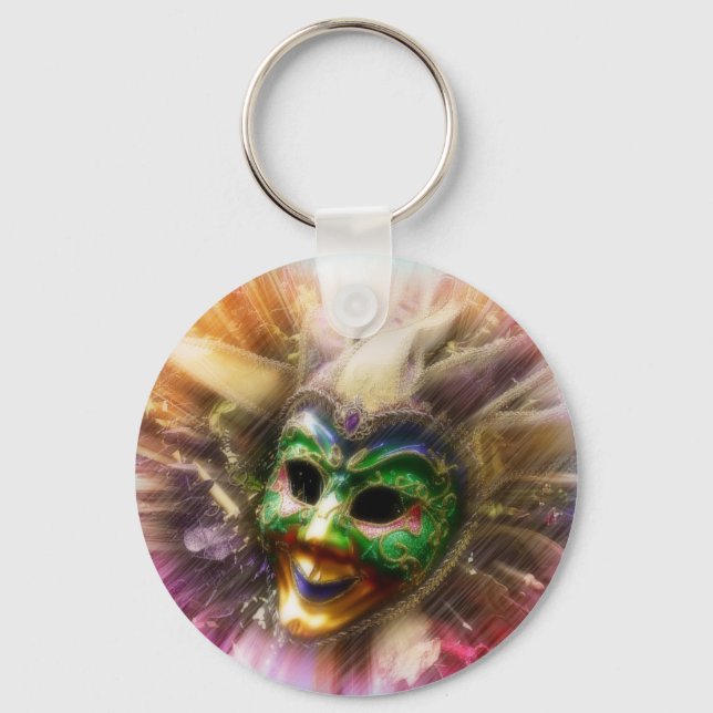 Colorful Jester Keychain (Front)